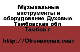 Музыкальные инструменты и оборудование Духовые. Тамбовская обл.,Тамбов г.